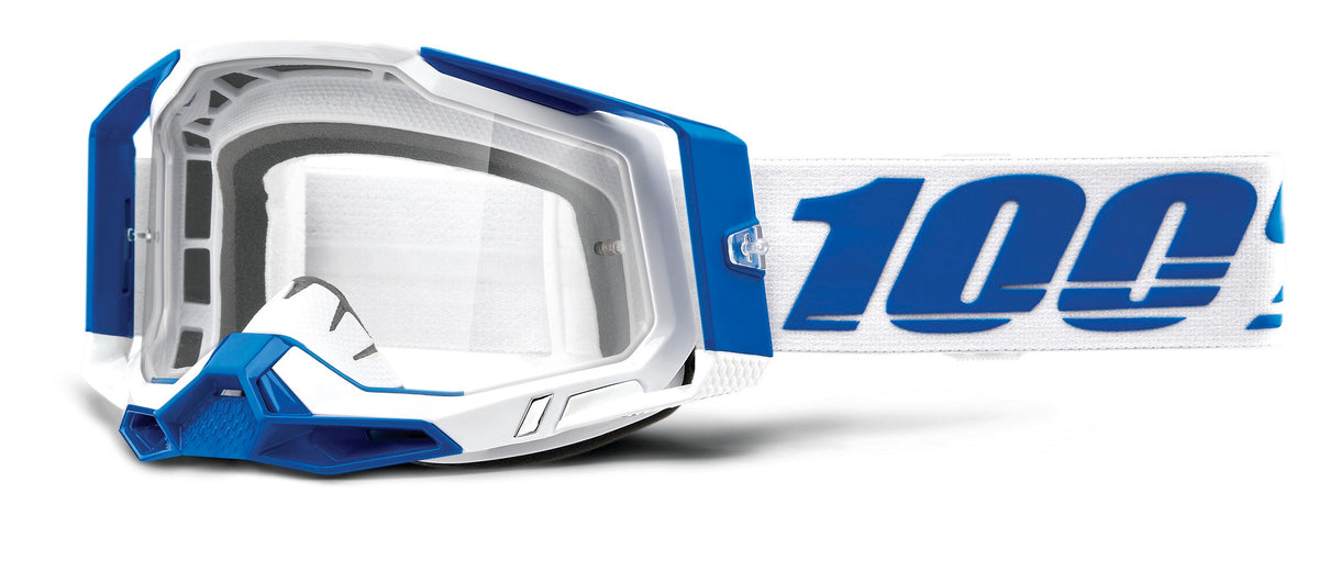 100% Racecraft 2 Goggles CLOSEOUT Isola / Clear Lens