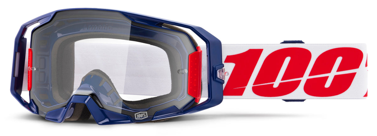 100% Armatic Goggles CLOSEOUT Mach Z / Clear Lens