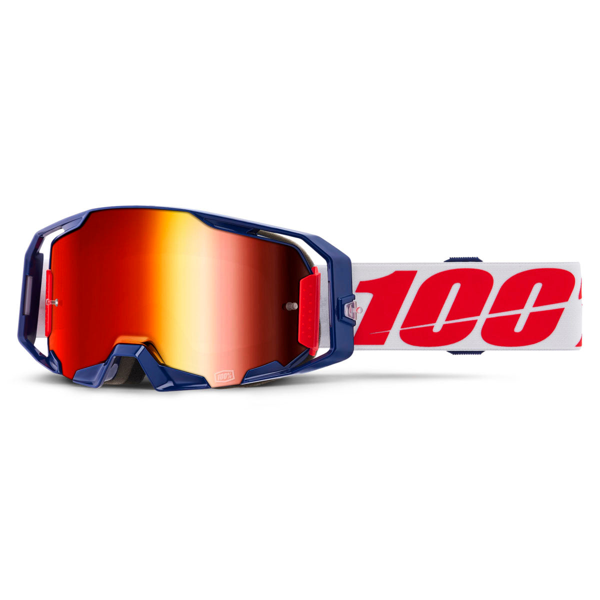 100% Armatic Goggles CLOSEOUT Mach Z / Red Mirrored Lens