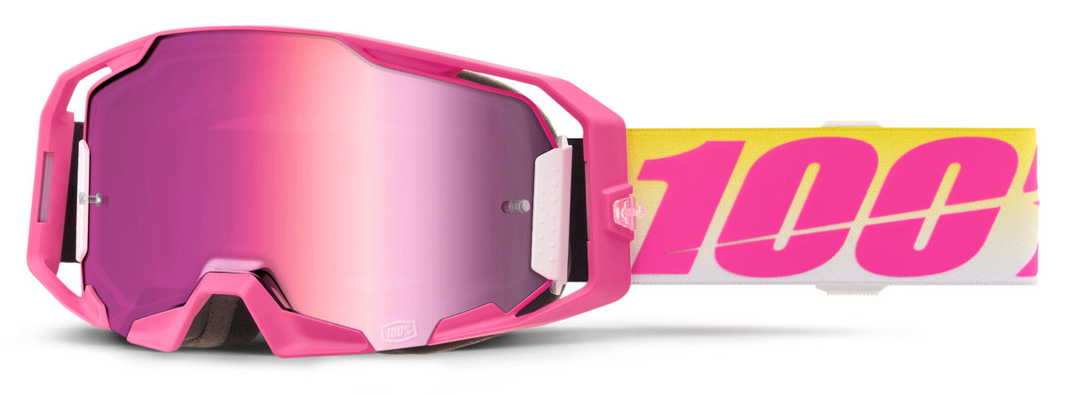 100% Armatic Goggles CLOSEOUT Sellas / Pink Mirrored Lens