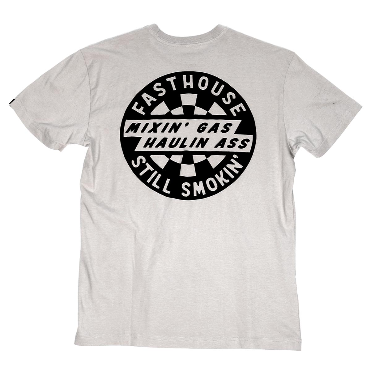 Fasthouse Oil Burner Tee - Light Gray