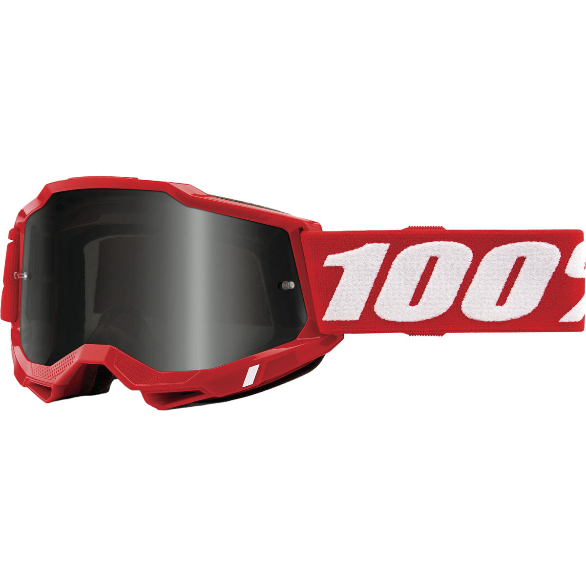 100% Accuri 2 Sand Goggles CLOSEOUT Neon Red / Smoke Lens
