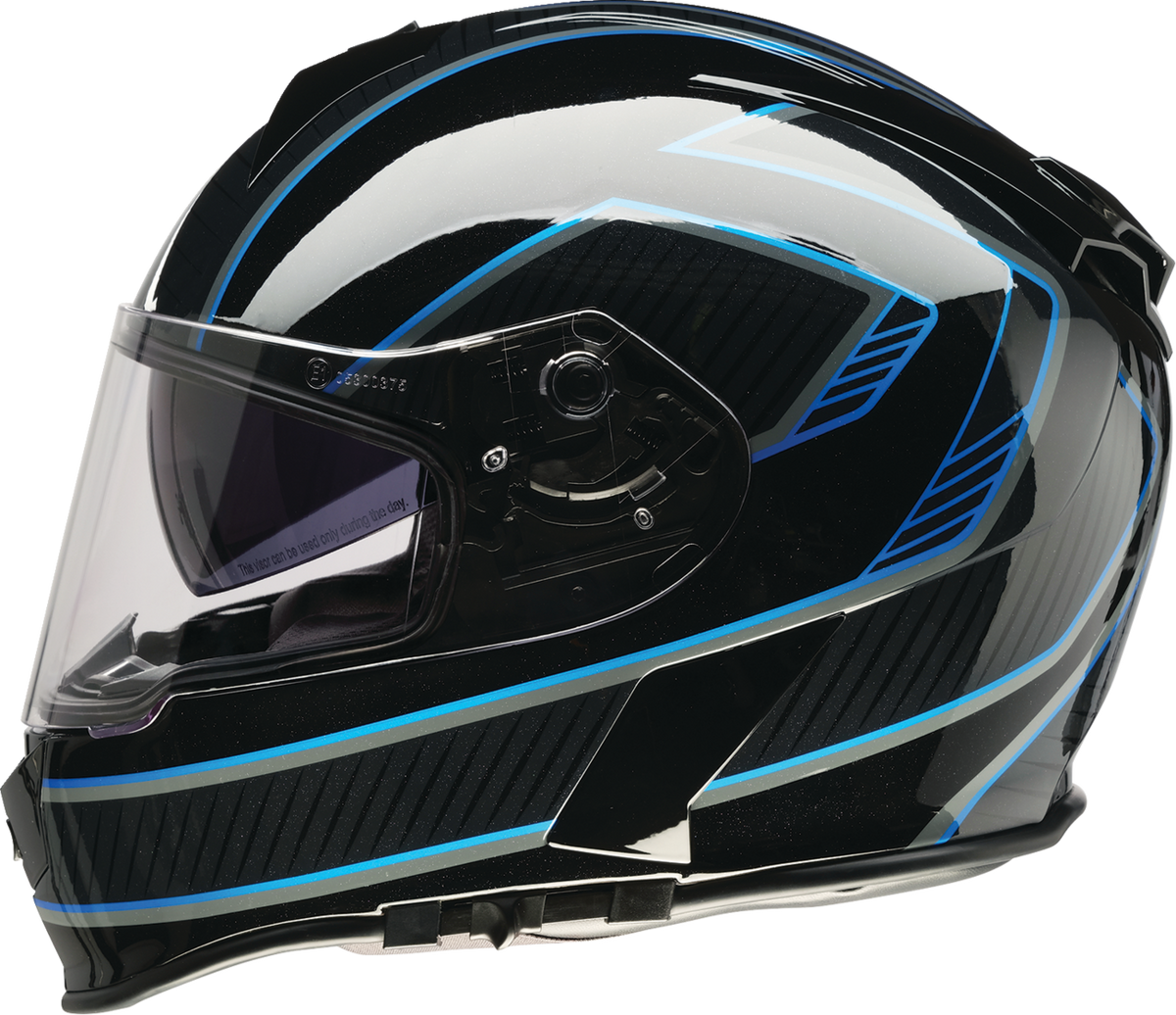 Z1R Warrant Amplify Helmet - Black/Blue