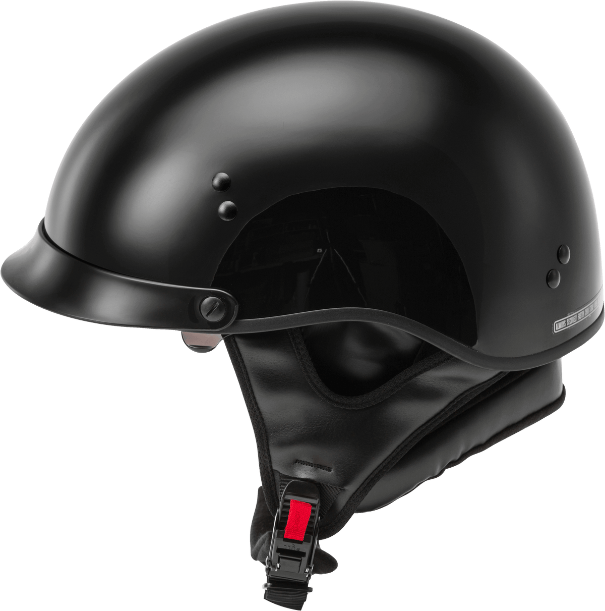 GMAX HH-65 Full Dressed Helmet Black