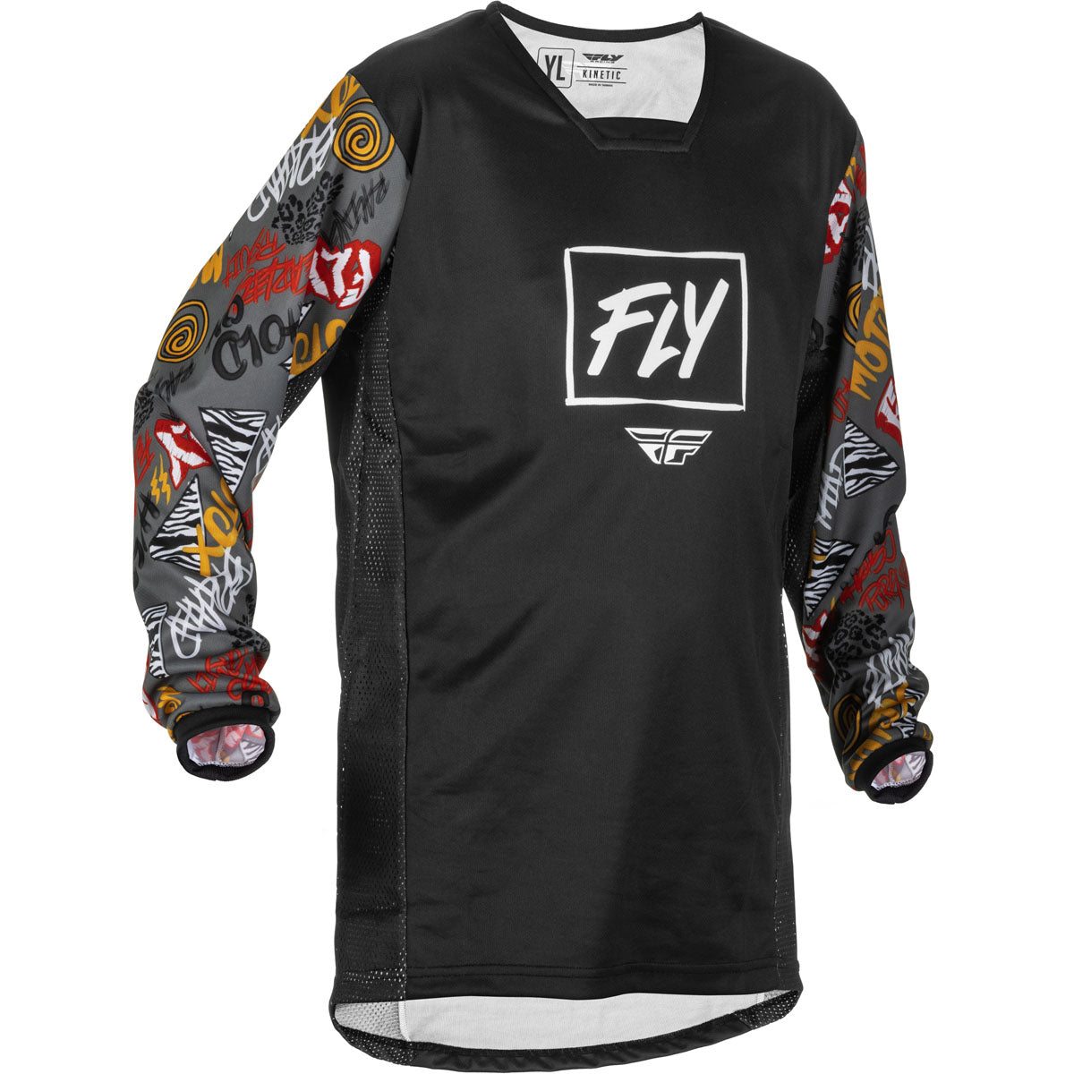 Fly Racing Youth Kinetic Rebel Jersey - Closeout - Youth XL
