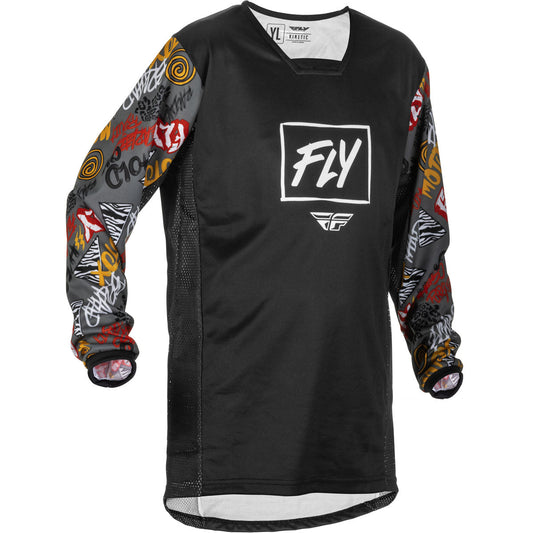 Fly Racing Youth Kinetic Rebel Jersey - Closeout - Youth XL