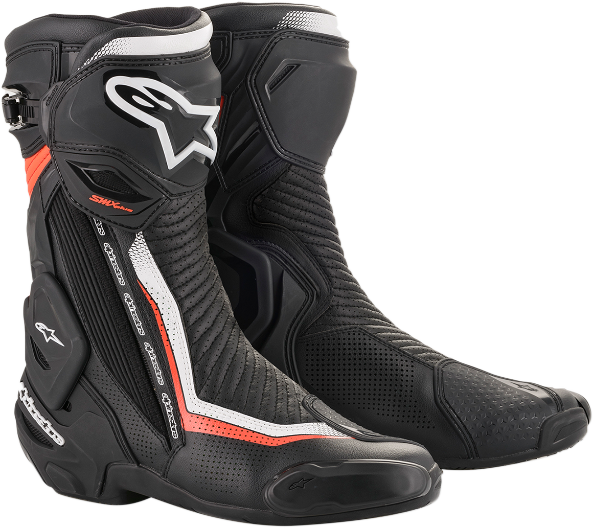 Alpinestars SMX Plus Vented Boots - Black/White/Red