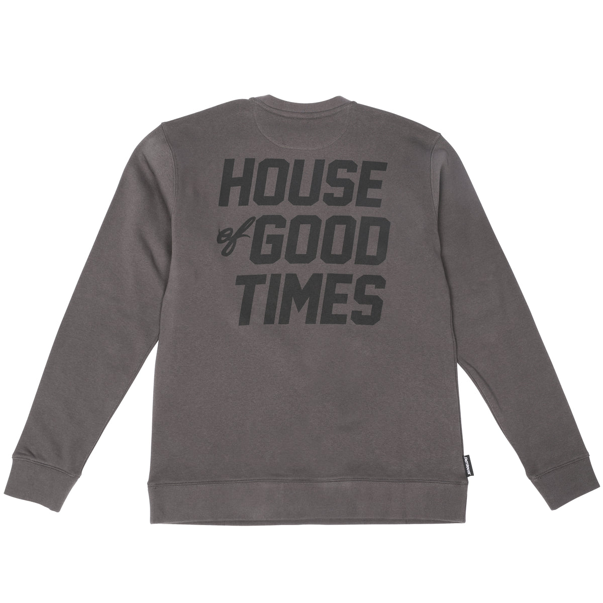 Fasthouse Felix Crewneck Long Sleeve Tee - Black