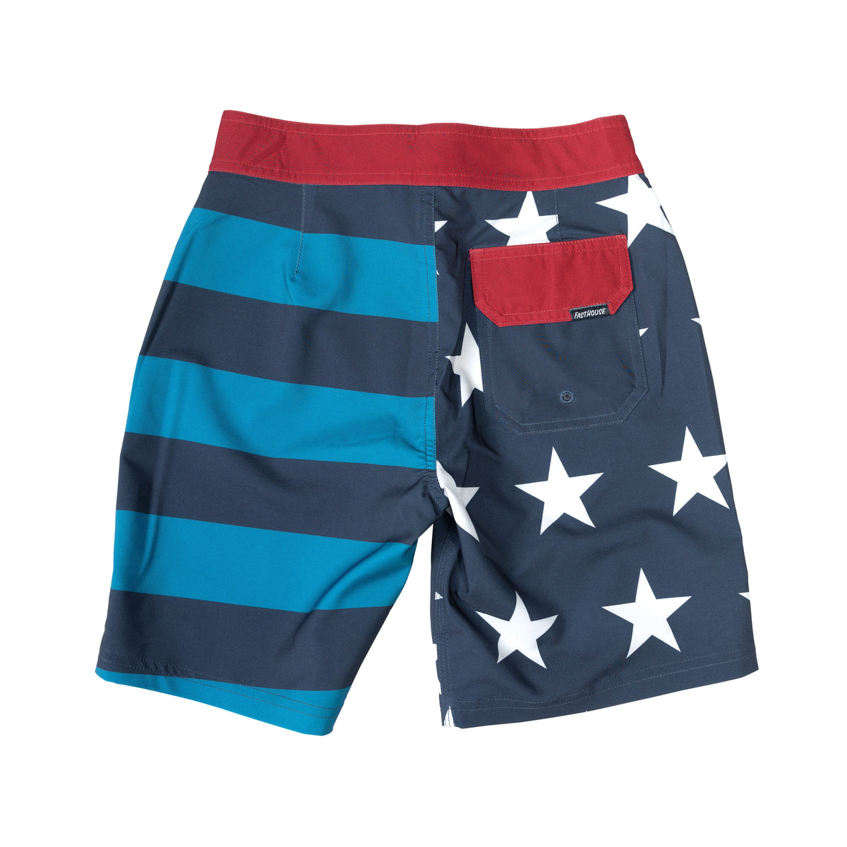 Fasthouse  Liberty Boardshort - Black/Blue