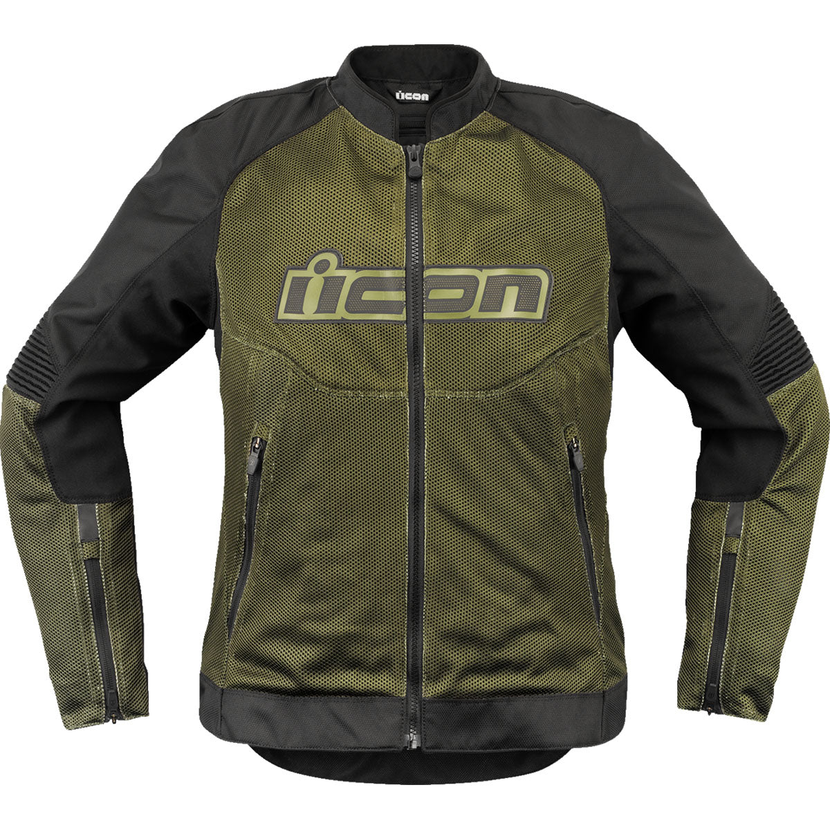 Icon Womens Overlord3 Mesh Jacket - Green