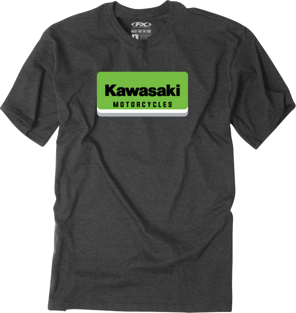 Facotry Effex Kawasaki Nova T-Shirt - Heather Charcoal