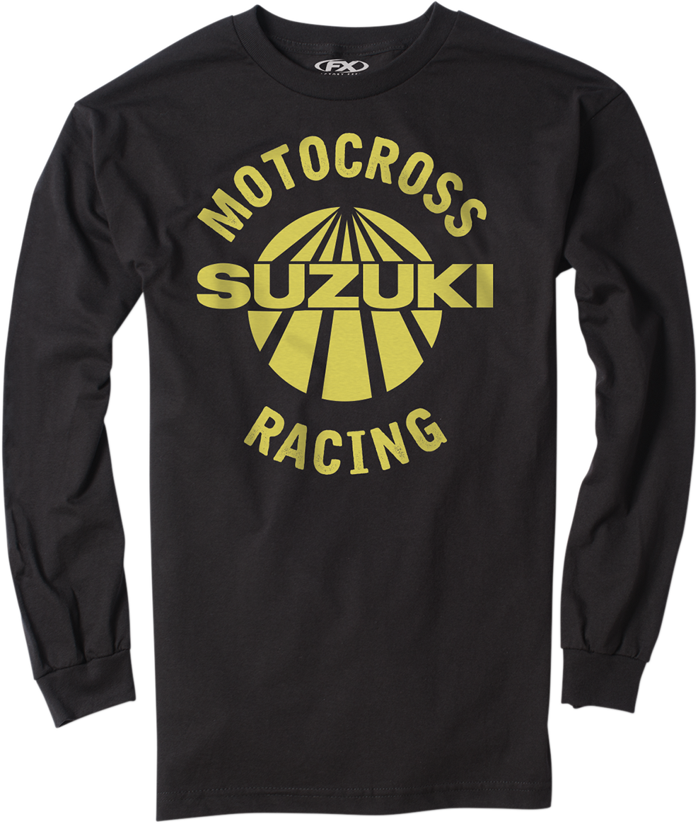 Facotry Effex Suzuki Vet Long-Sleeve T-Shirt - Black