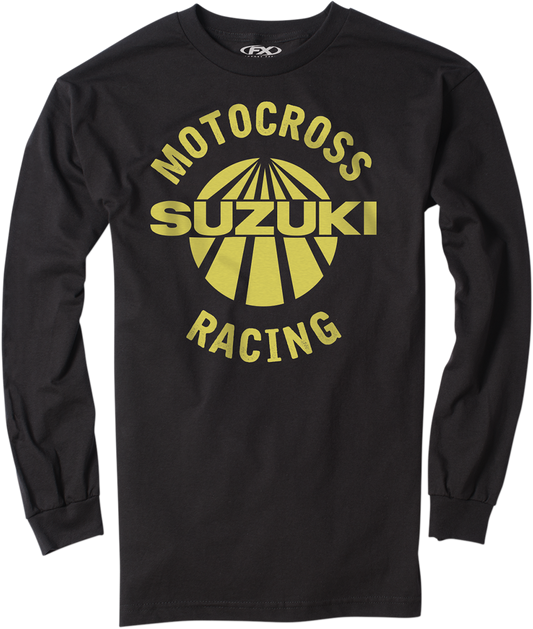 Facotry Effex Suzuki Vet Long-Sleeve T-Shirt - Black