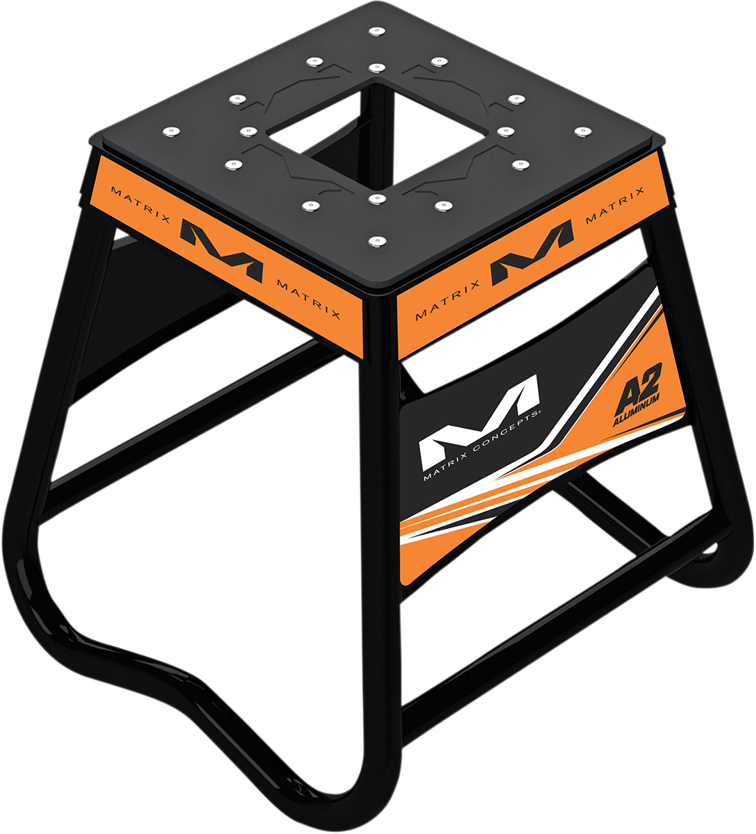 Matrix A2 Stand - Aluminum - Orange/Black
