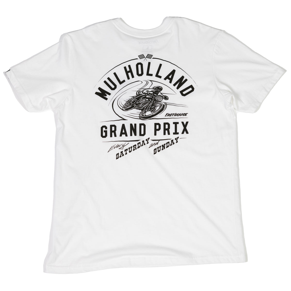 Fasthouse Mulholland Gp Tee - White