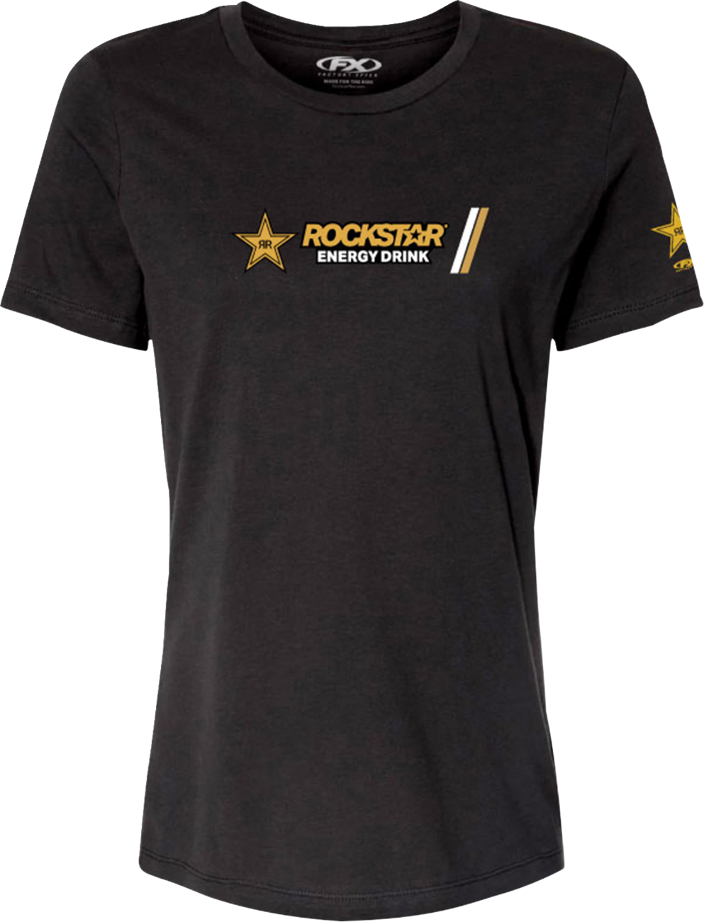 Facotry Effex Womens Rockstar Dash T-Shirt - Black