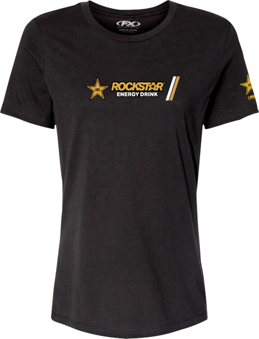 Facotry Effex Womens Rockstar Dash T-Shirt - Black