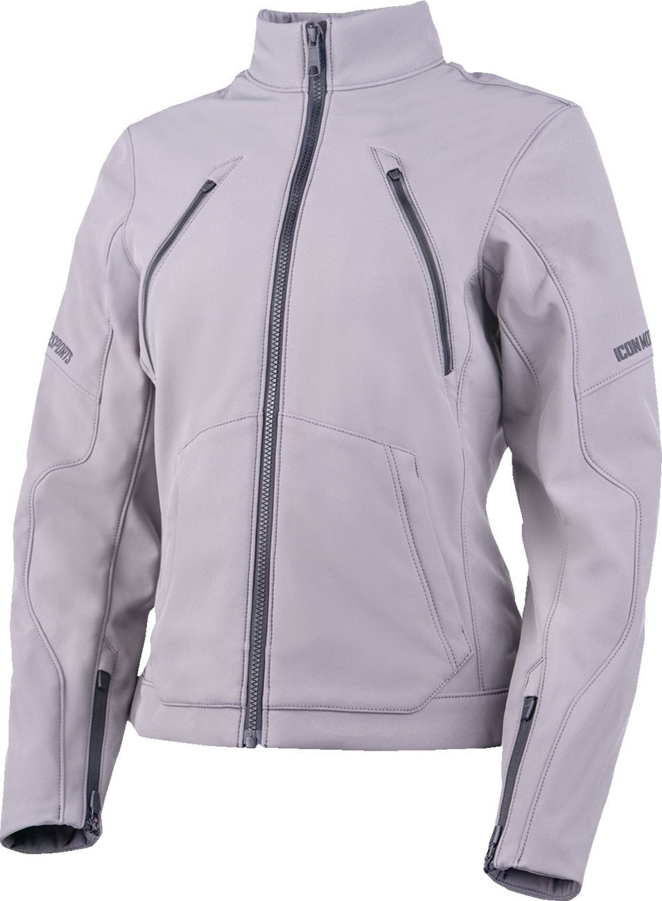 Icon Womens Merc3 Jacket - Gray