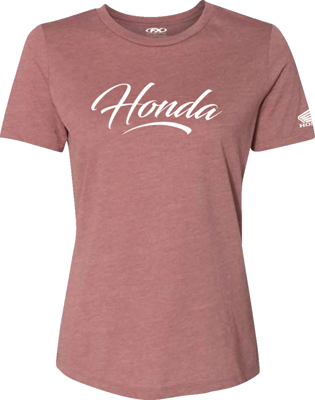 Facotry Effex Womens Honda Script T-Shirt - Heather Mauve