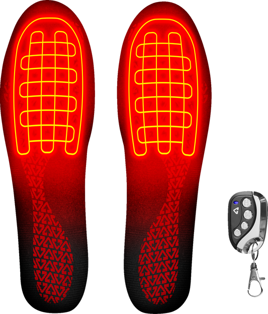 Gerbing 3V Rechargeable Heated Insoles with Remote - Black