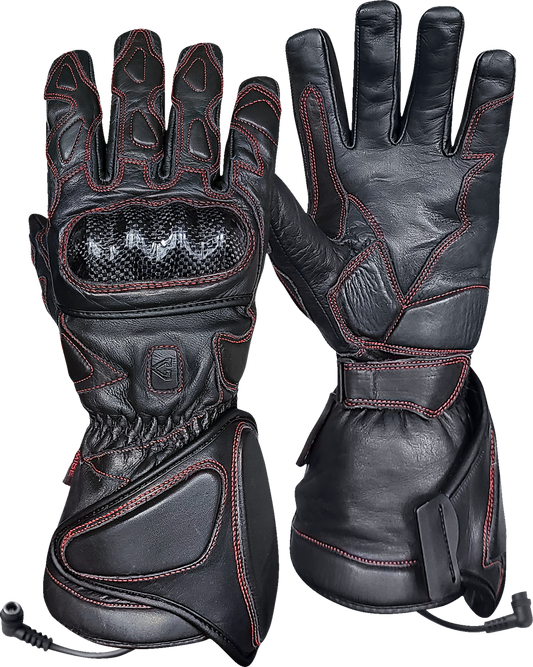 Gerbing 12 V Extreme Hard Knuckle Heated Gloves - Black