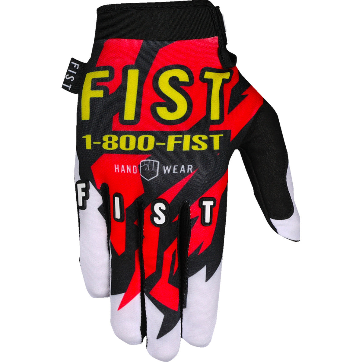 Fist Handwear Strapped 90's Gloves - Red