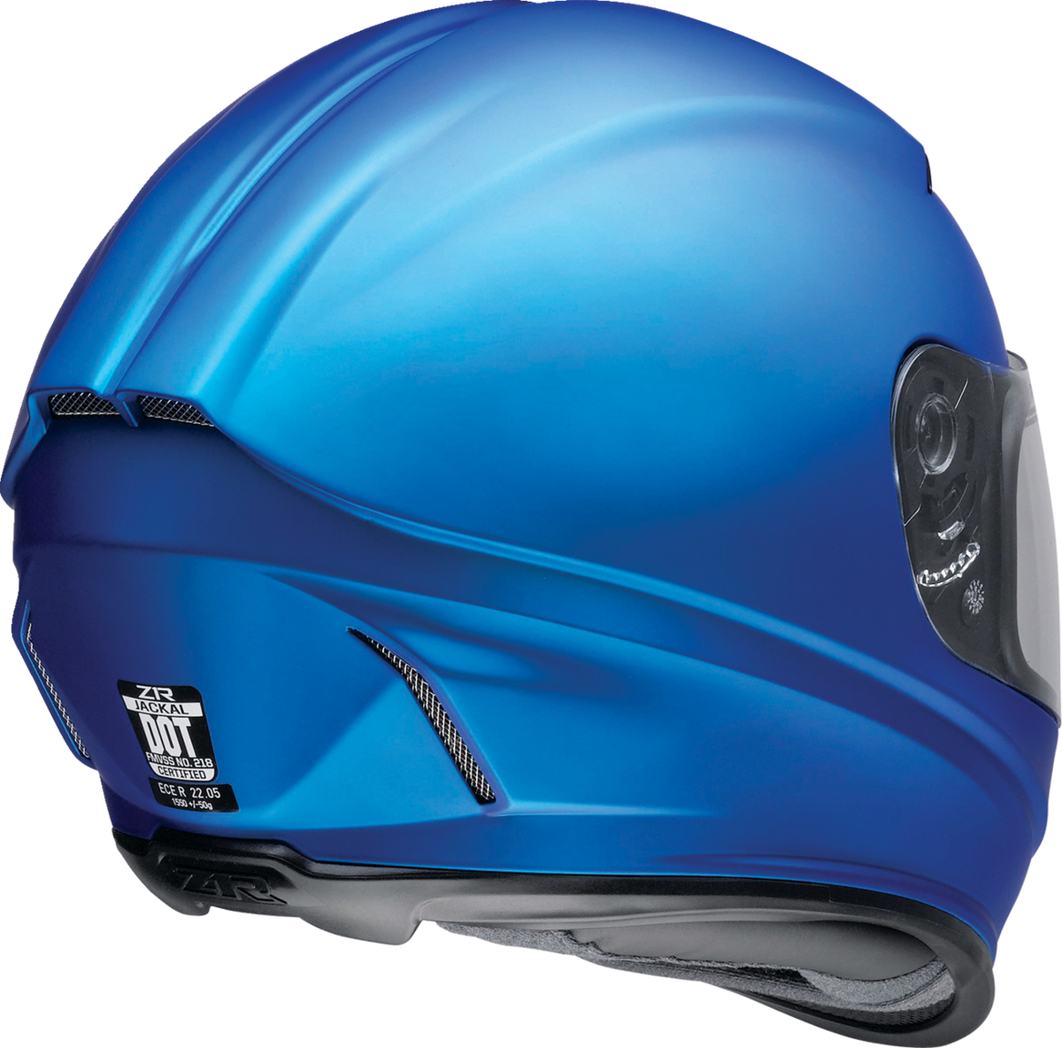 Z1R Jackal Satin Helmet - Blue