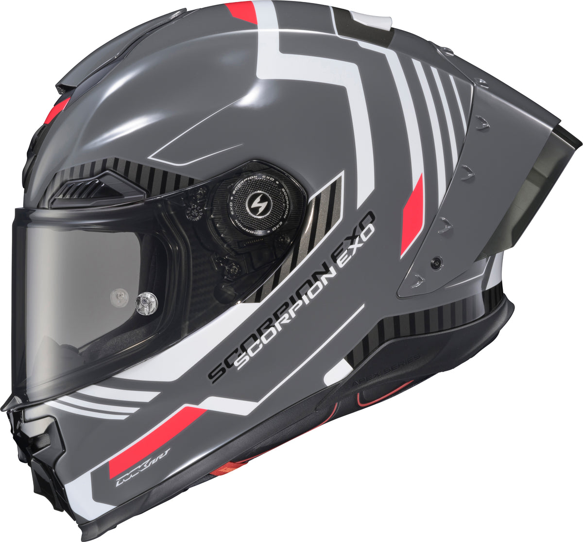 Scorpion EXO-Warp Atarax Helmet - Grey/White