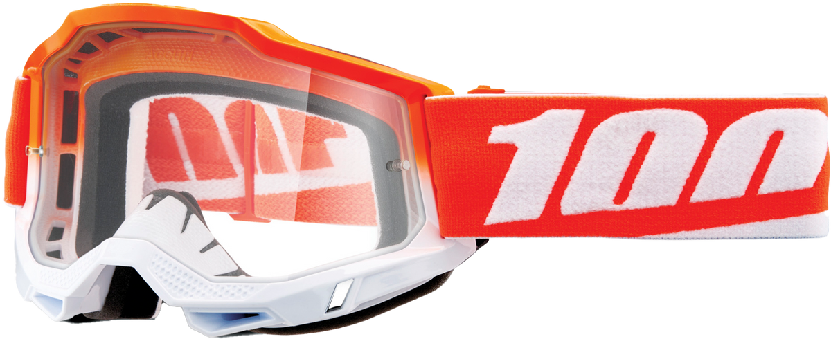 100% Accuri 2 Junior Goggles Matigofun / Clear Lens