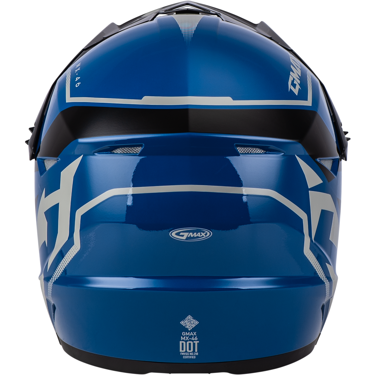 GMAX MX-46 Compound Helmet Blue/Black/Grey