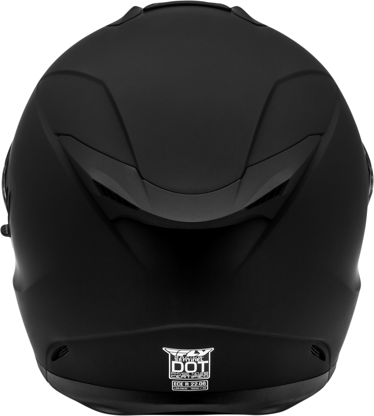 Fly Racing Sentinel Solid Helmet - Black