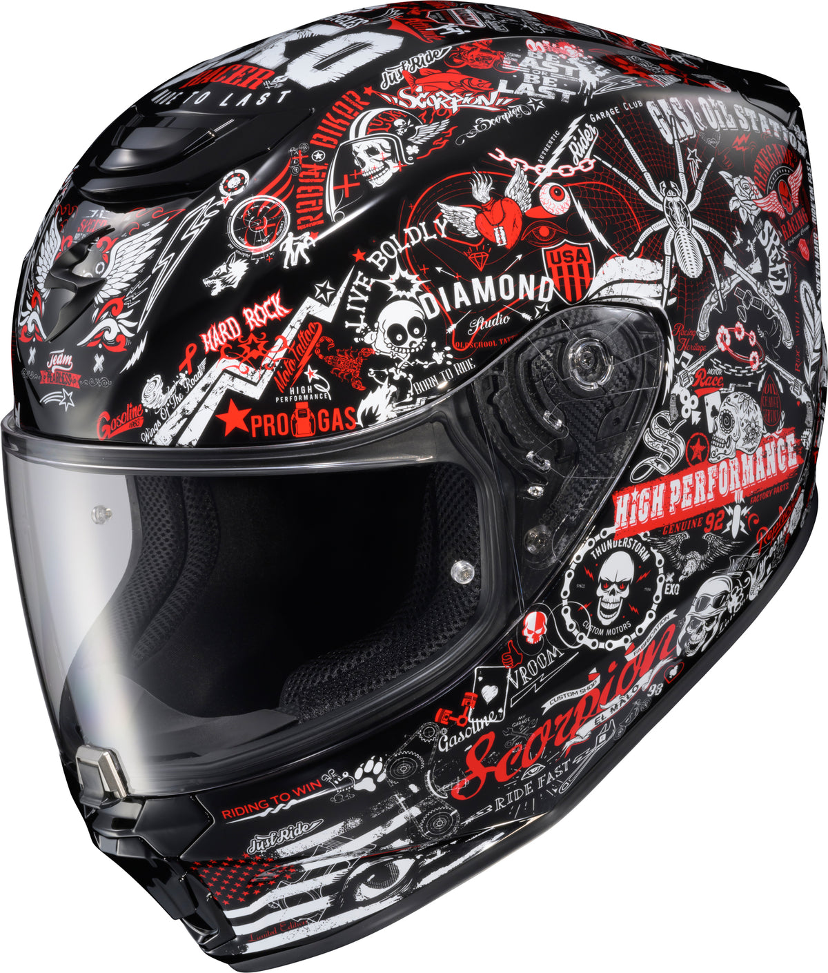 Scorpion EXO R330 Shake 2 Helmet - Red