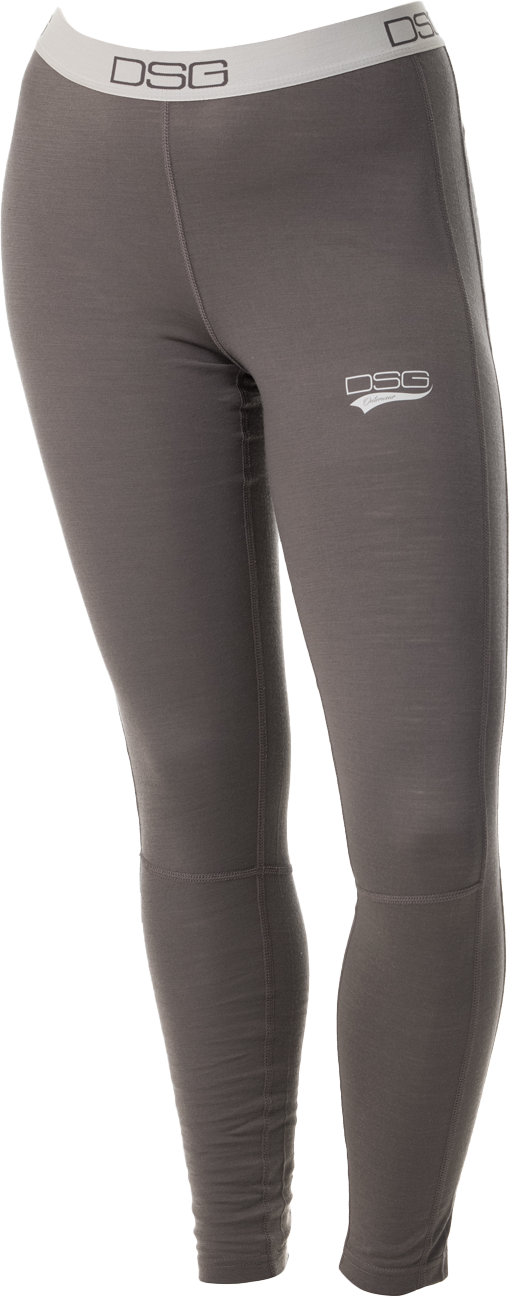 DSG Womens Merino Wool Base Layer Pant - Grey
