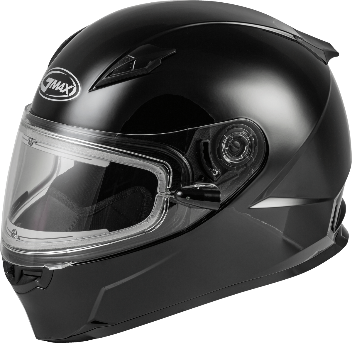 GMAX FF-49S Helmet w/Electric Shield Black