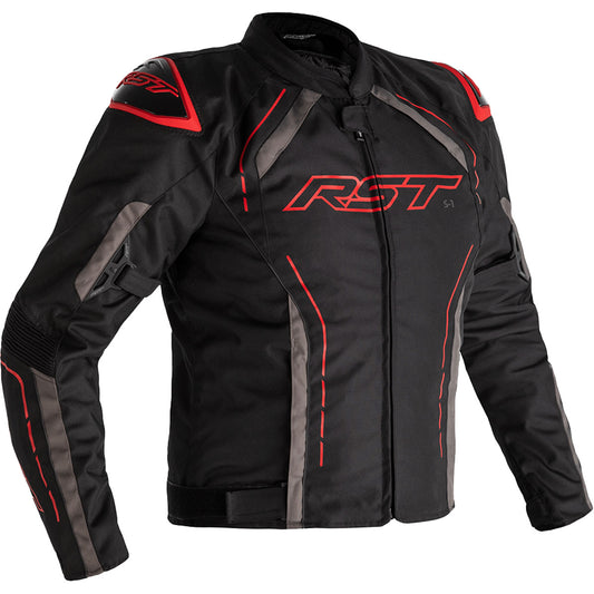 RST S1 CE Textile Jacket CLOSEOUT Black/Grey/Red