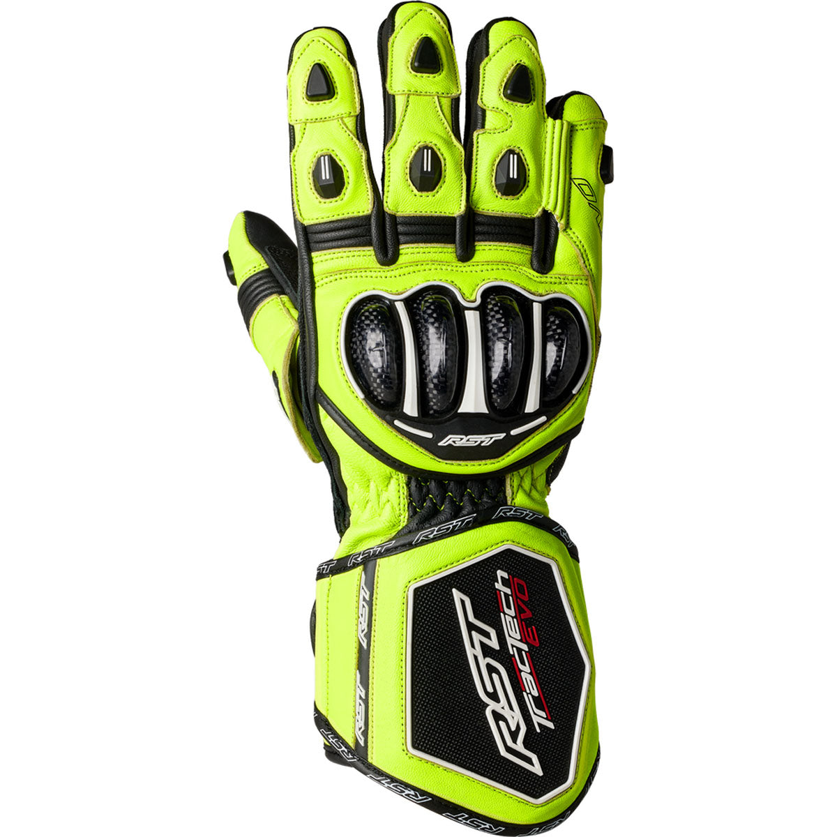 RST Tractech EVO 4 CE Glove Neon Yellow/Black/Black