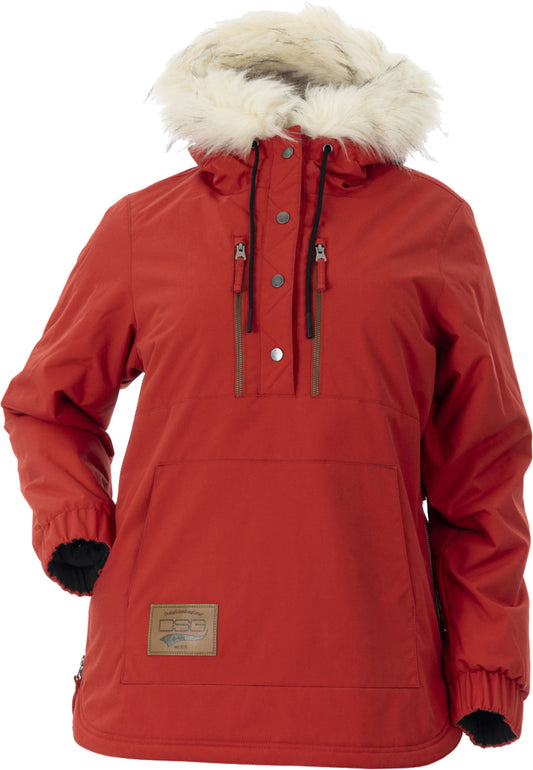DSG Womens Explorer Anorak Jacket CLOSEOUT - Brick Dust
