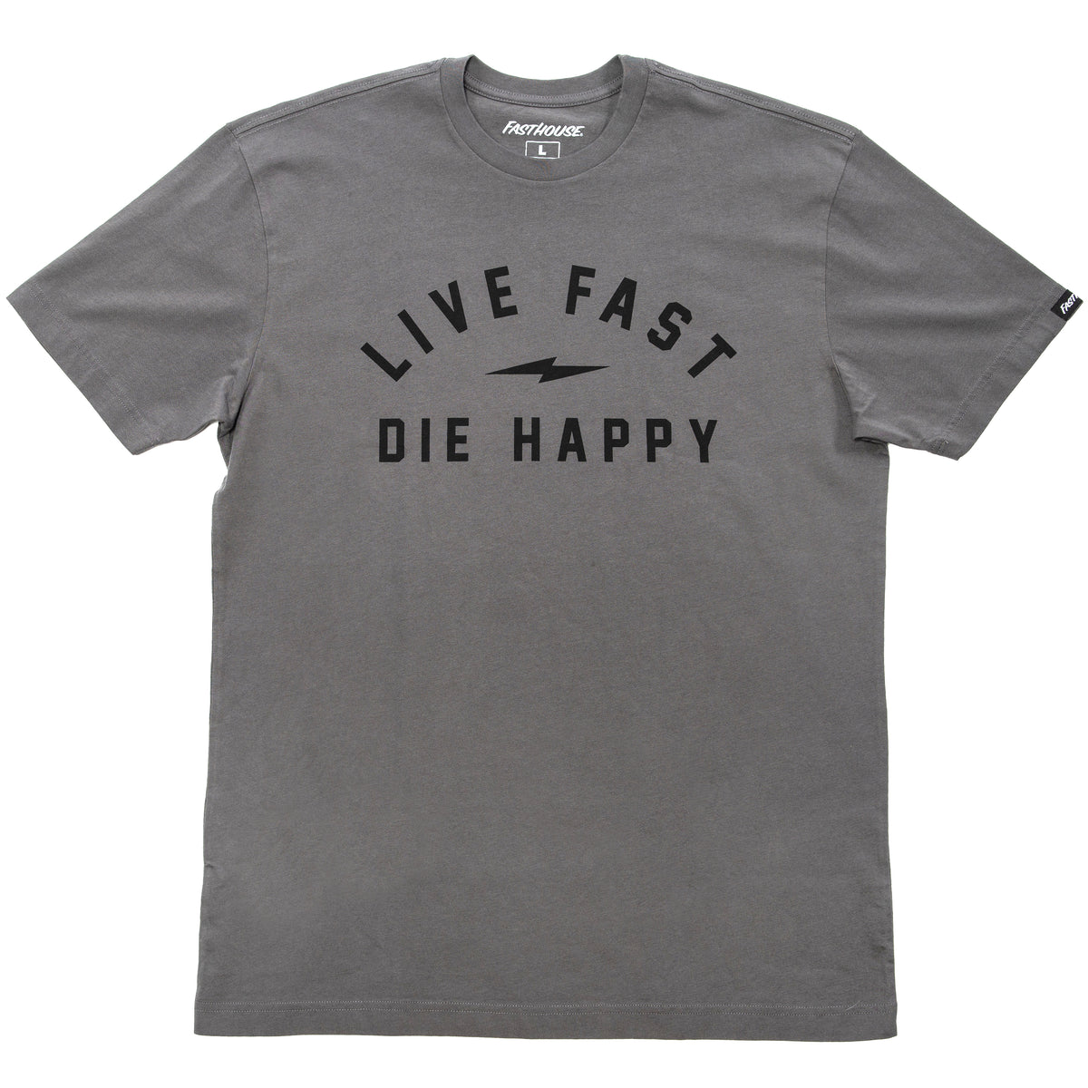 Fasthouse Wired Tee - Heavy Metal