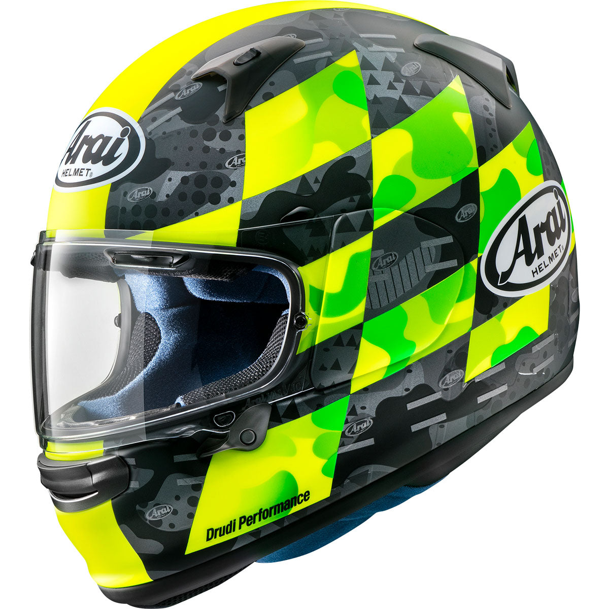 Arai Regent-X Patch Helmet CLOSEOUT - Yellow Frost