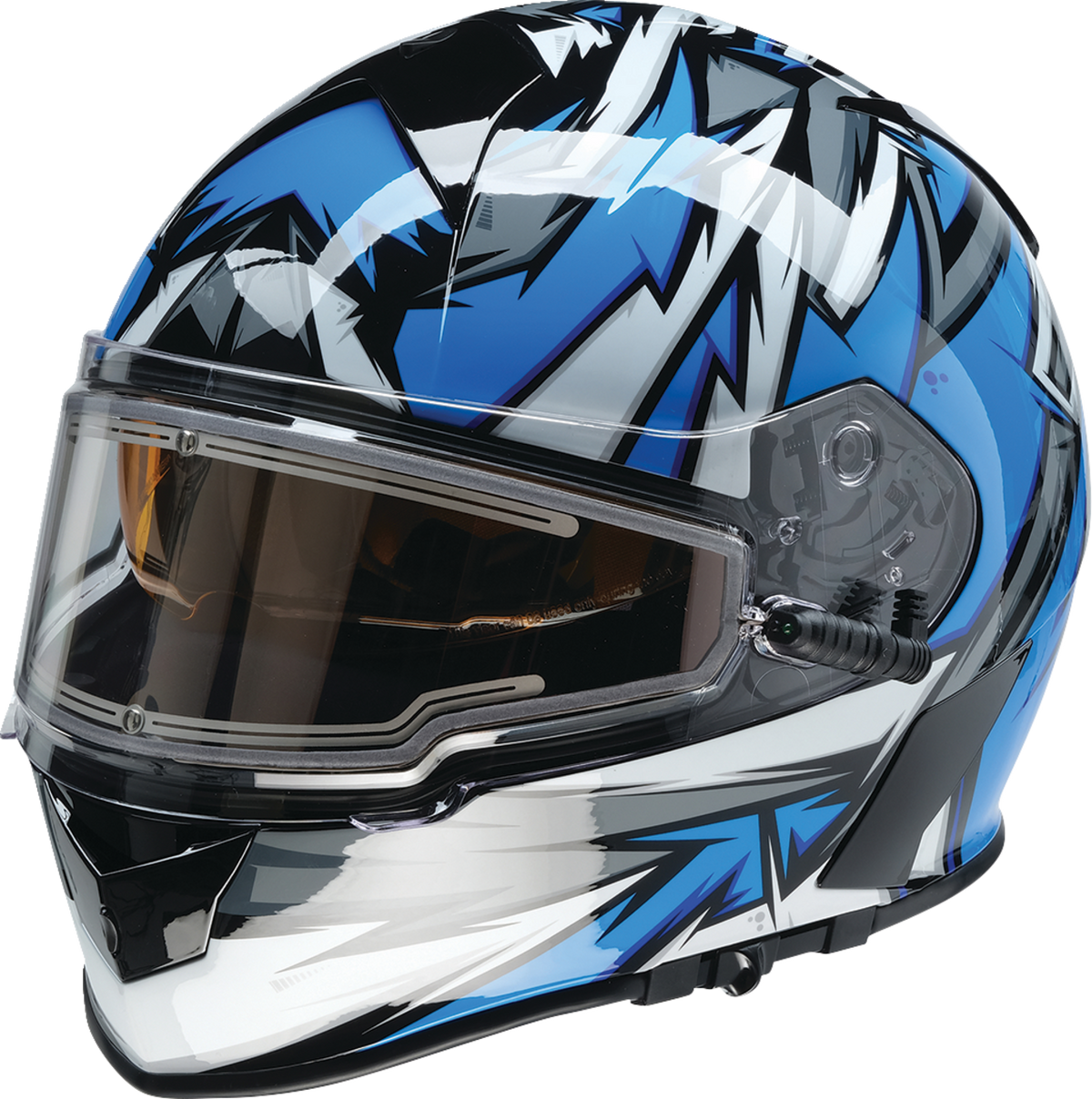 Z1R Warrant Snow Neuron Helmet - Blue/White