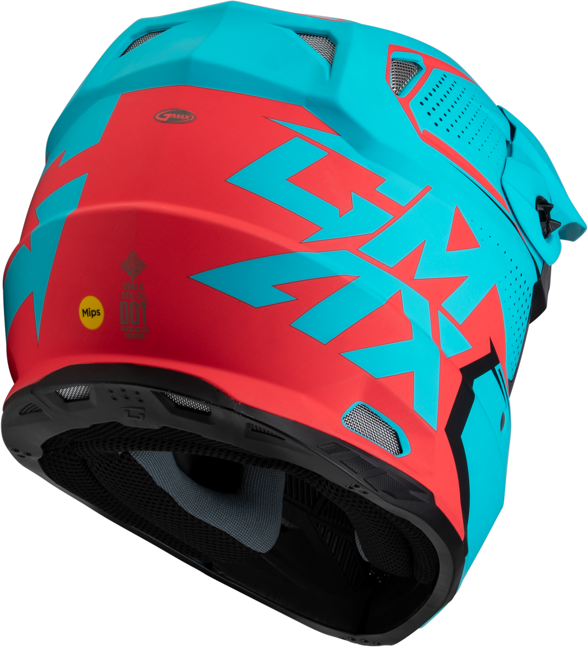 GMAX MX-96 502 Helmet Matte Blue/Red