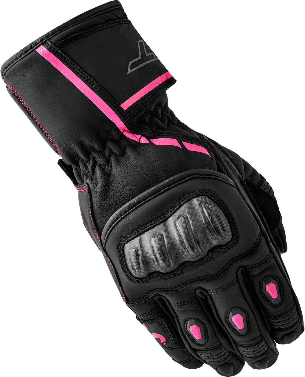 RST Womens S1 D3O Glove Black/Pink