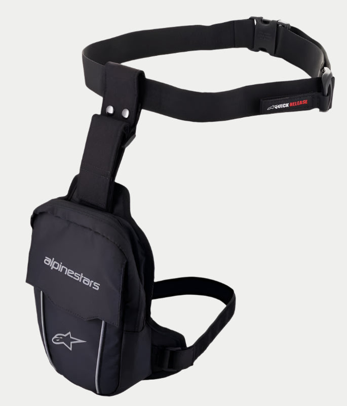 Alpinestars Thigh Bag - Black/Black