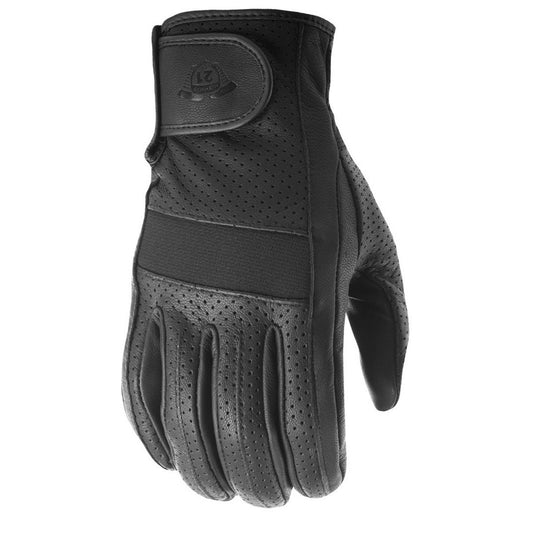 Highway 21 Jab Full Perforated Gloves - Black