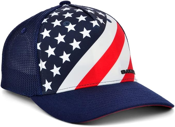 Oakley Indy Passport Hat - Black/American Flag