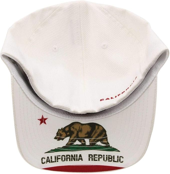 Oakley Tincan California Flag Hat - White