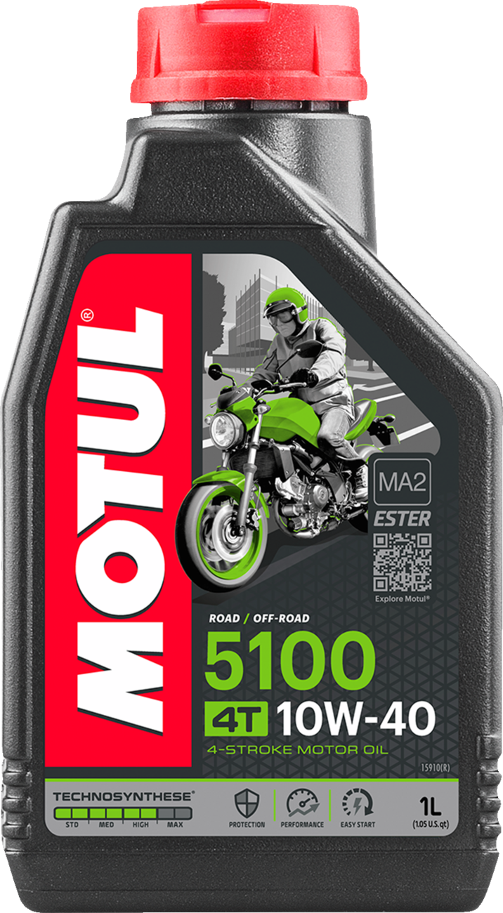 Motul 5100 4T Synthetic Blend Oil - 1 Liter - 1 Liter