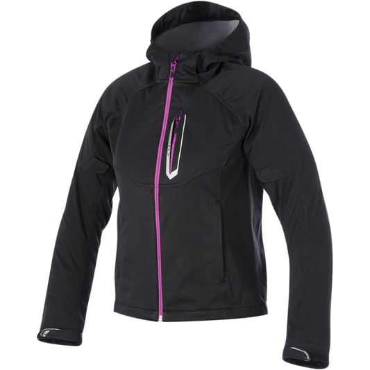 Alpinestars Womens Stella Spark Softshell Jacket - Black/Pink