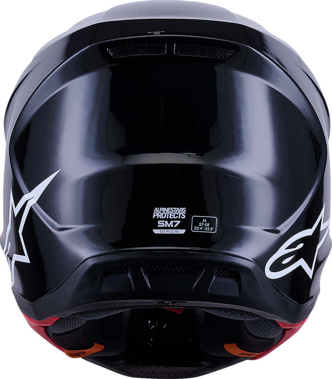 Alpinestars SM7 Helmet Gloss Black