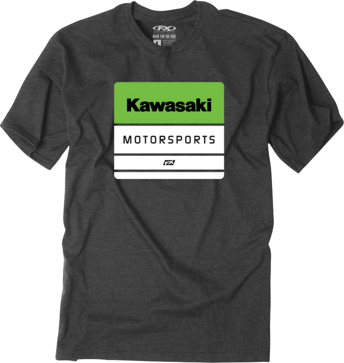 Facotry Effex Youth Kawasaki Phase T-Shirt - Heather Charcoal
